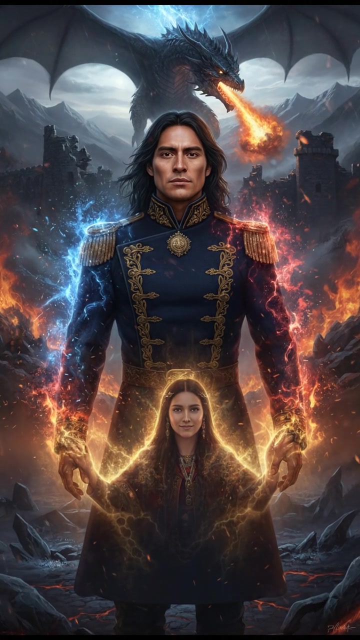 enduring a storm of magic and fire, love’s memory giving them strength to continue