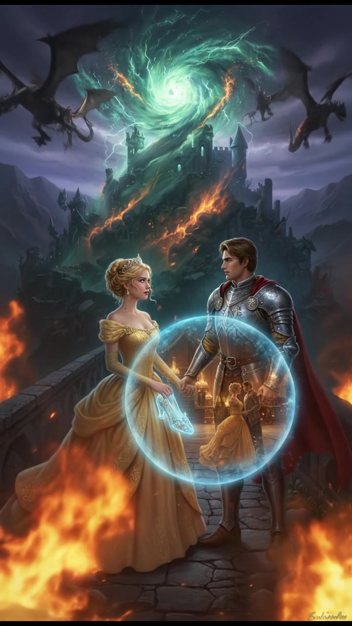 enduring a storm of magic and fire, love’s memory giving them strength to continue