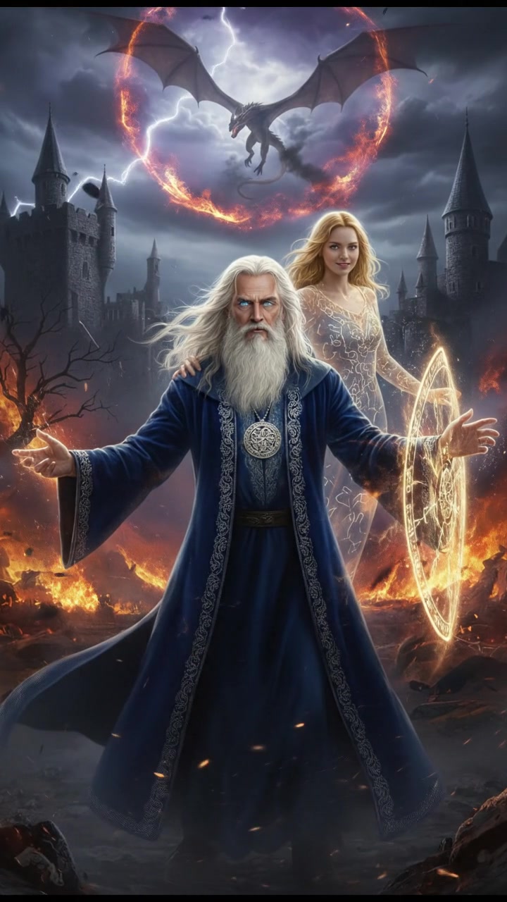 enduring a storm of magic and fire, love’s memory giving them strength to continue