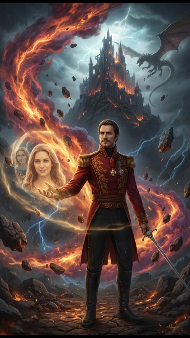 enduring a storm of magic and fire, love’s memory giving them strength to continue