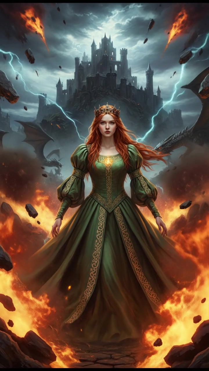 enduring a storm of magic and fire, love’s memory giving them strength to continue