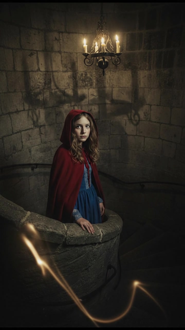 chasing strange whispers that echo through the stairwell