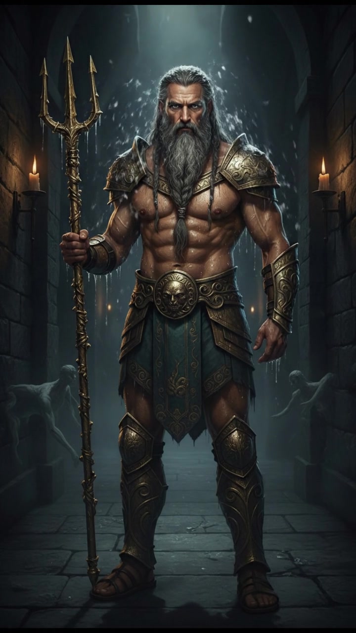 standing in a dimly lit hallway, shadows moving just beyond sight, suspenseful atmosphere