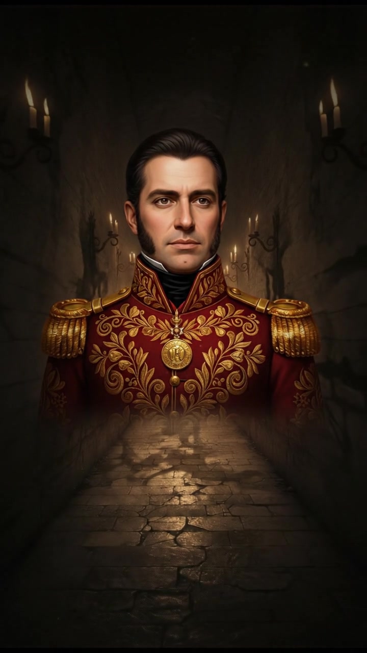 standing in a dimly lit hallway, shadows moving just beyond sight, suspenseful atmosphere