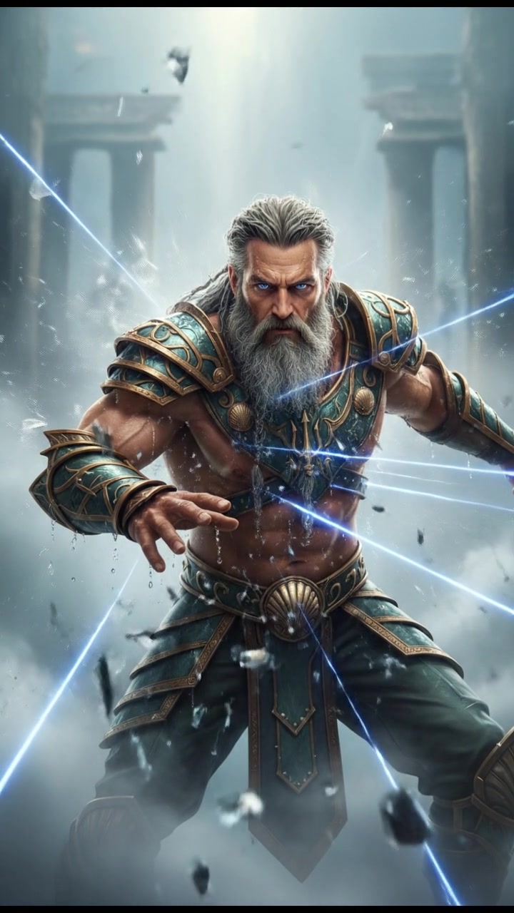 dodging bullets or lasers in slow motion, shattered glass and smoke effects