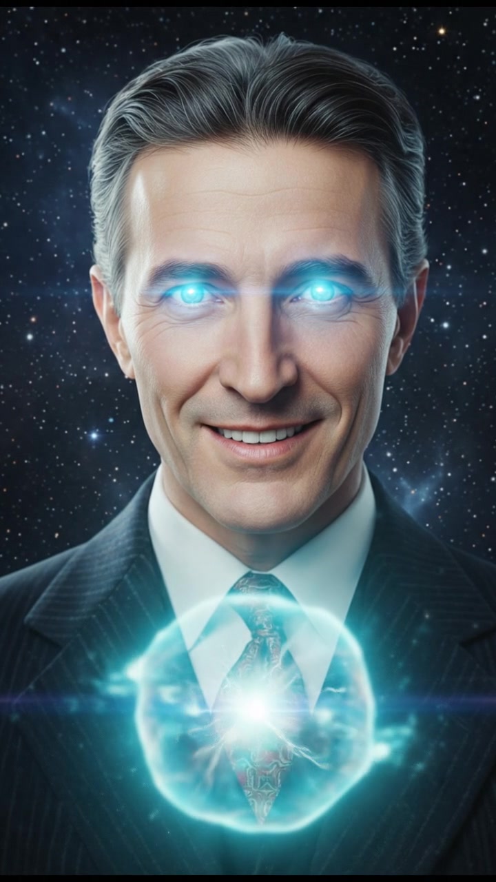 discovering a mysterious glowing object drifting in space, reflected in their wide eyes