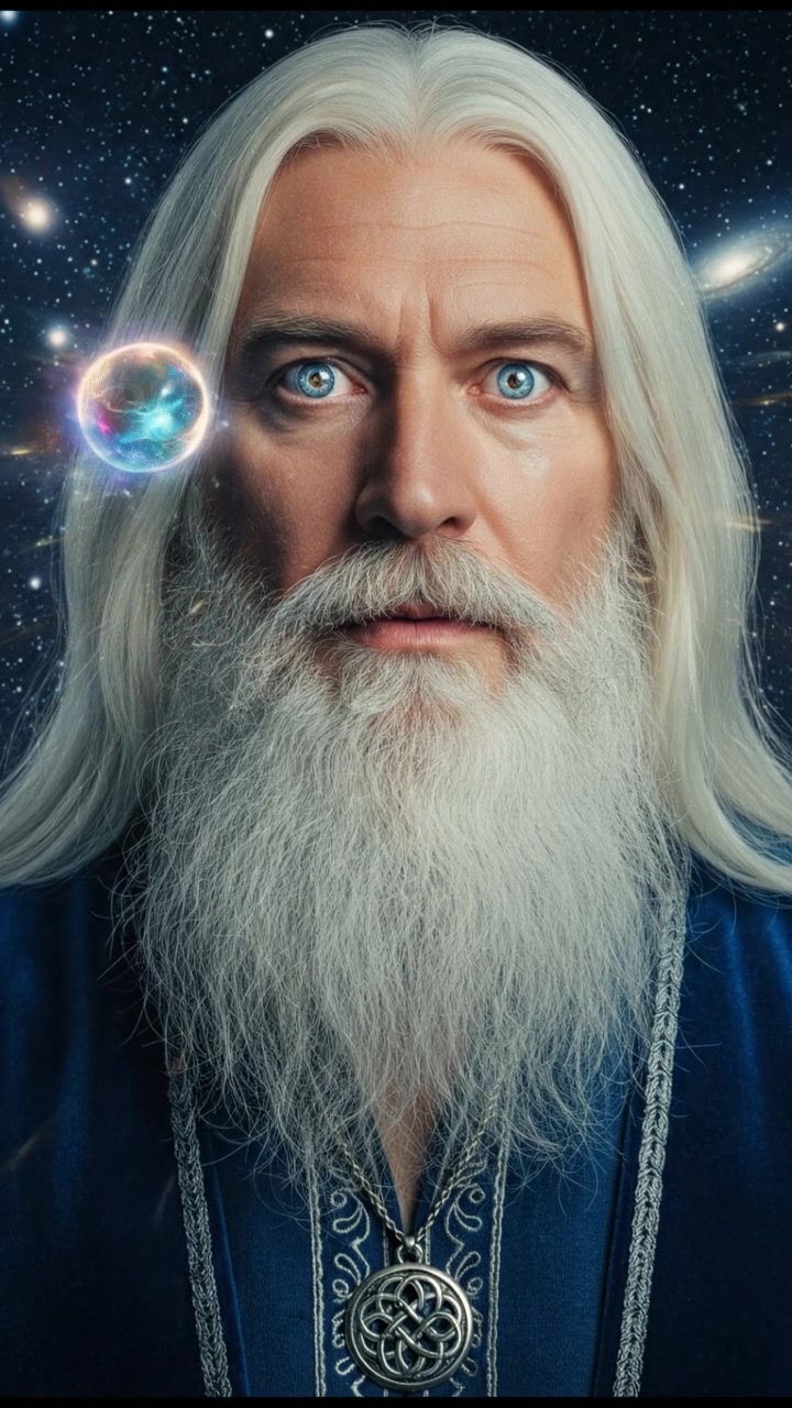 discovering a mysterious glowing object drifting in space, reflected in their wide eyes