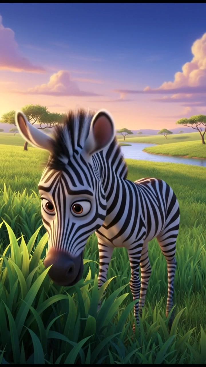 Born to Run: A Zebra's Tough Start!