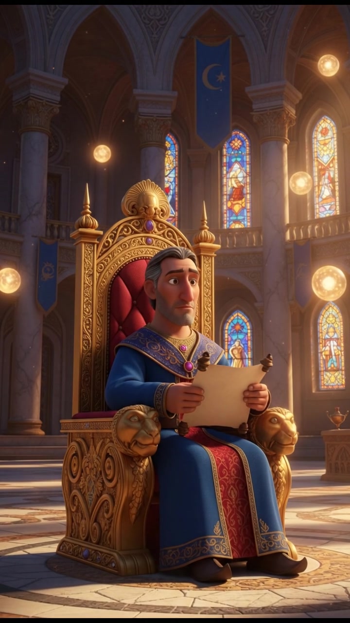 Abu Nawas dan Tantangan Istana di Puncak Gunung