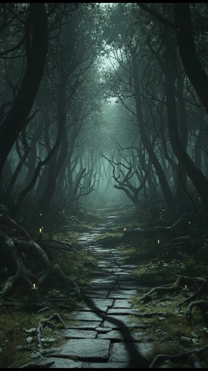 The Possession of the 12-Year-Old Boy Near the Forest