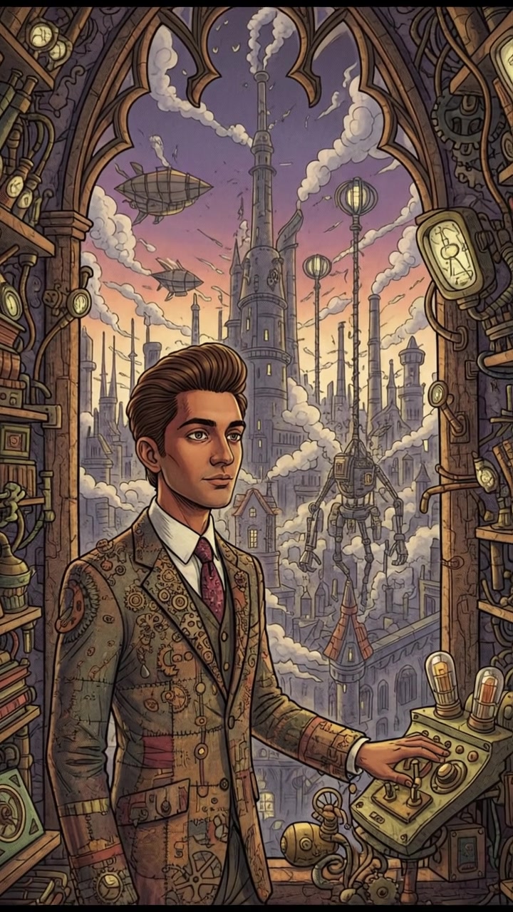 Arjun standing near a window, looking out with a thoughtful expression.