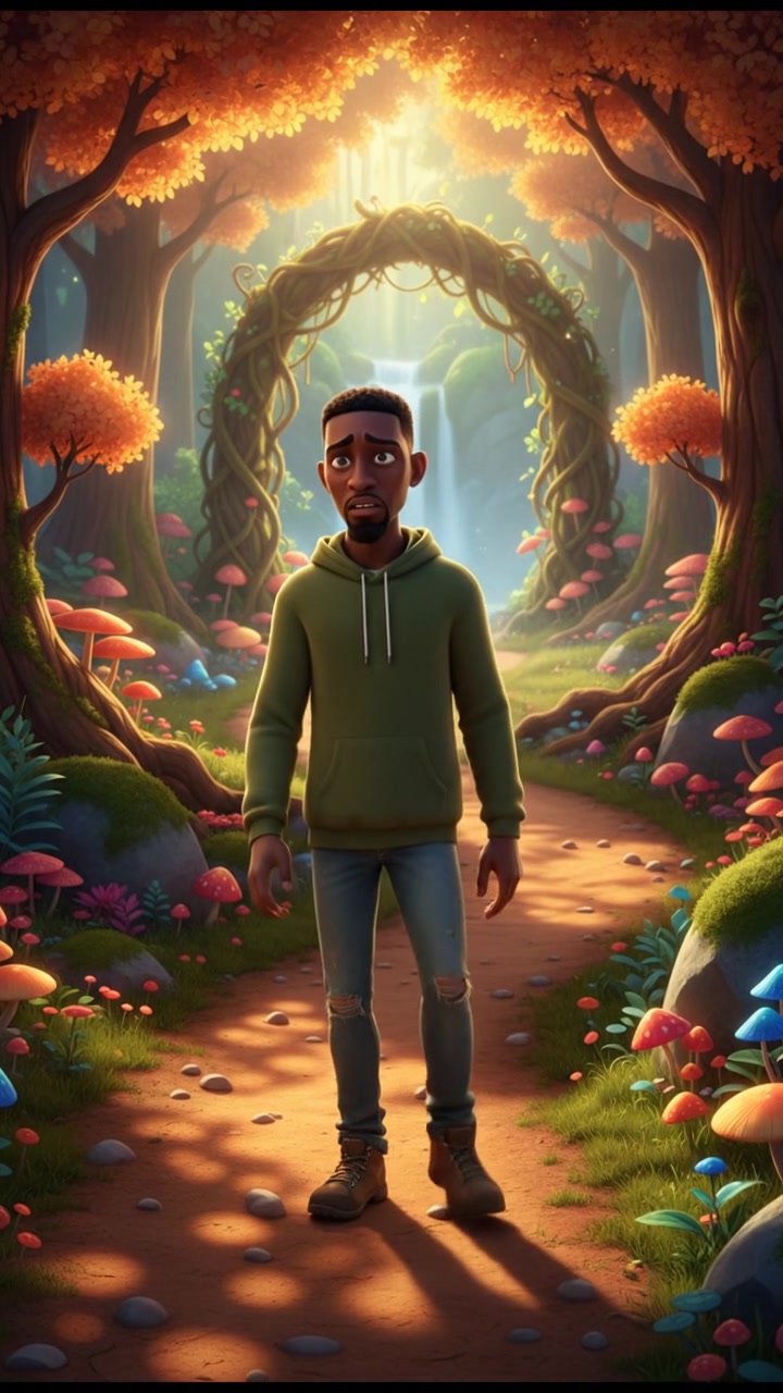 Trapped: A Boy's Haunting Journey in the Woods