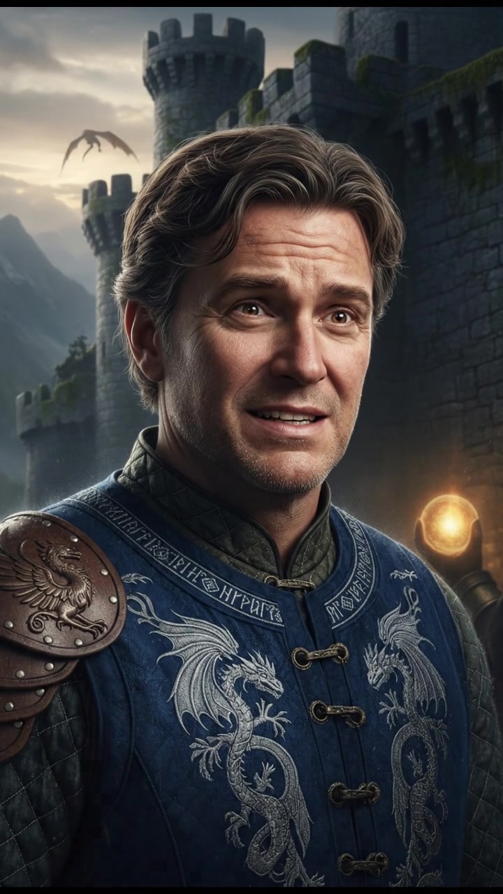 A close-up of Mark's face, displaying confusion and curiosity as he speaks.