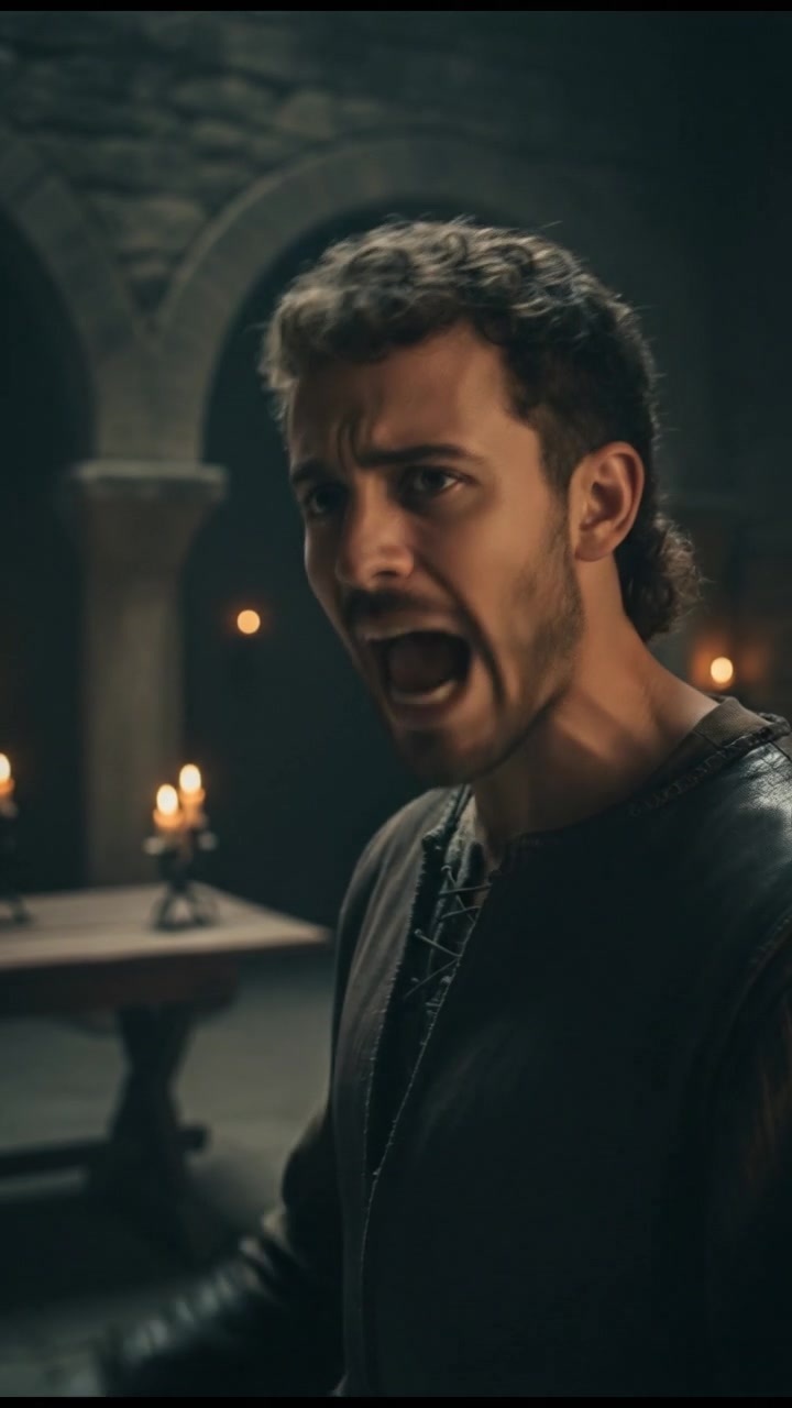 Mateo speaking determinedly, with a determined look on his face.