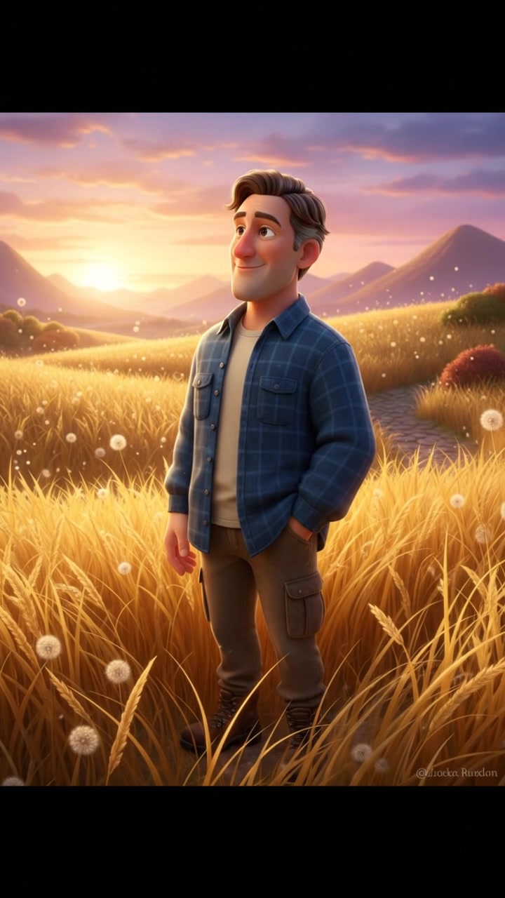 किसान और उसकी बीमार गाय