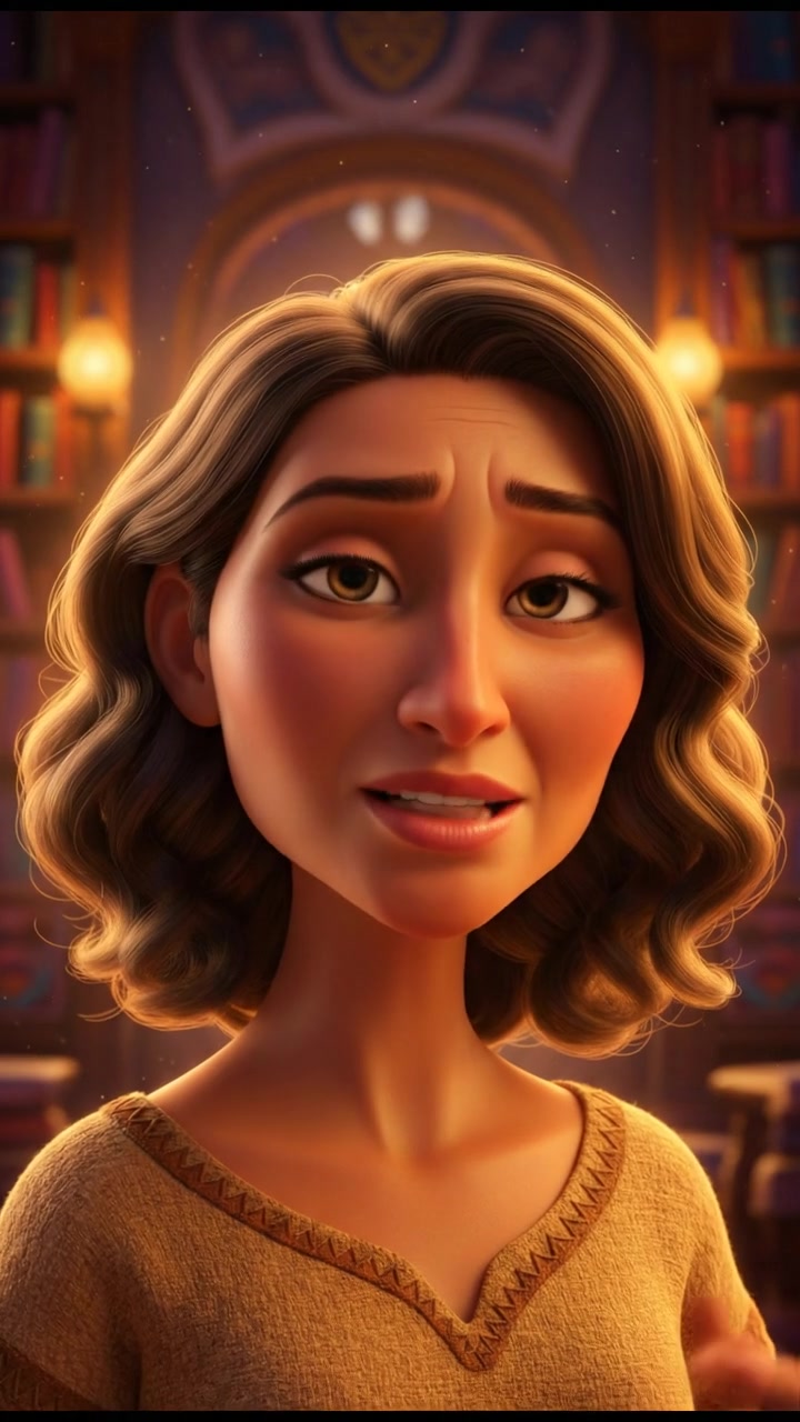 A close-up of Dolores's face, showing her wise demeanor as she discusses personal struggles.