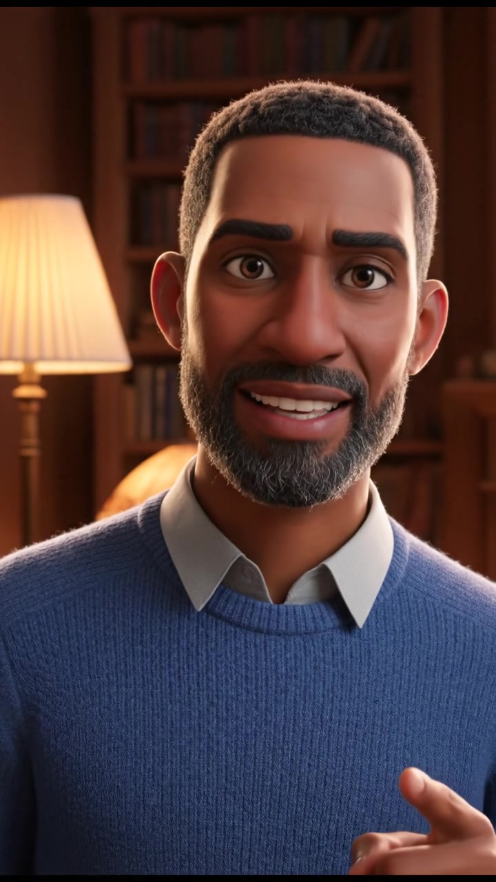 Ghanaian Dad Teaching His Kids