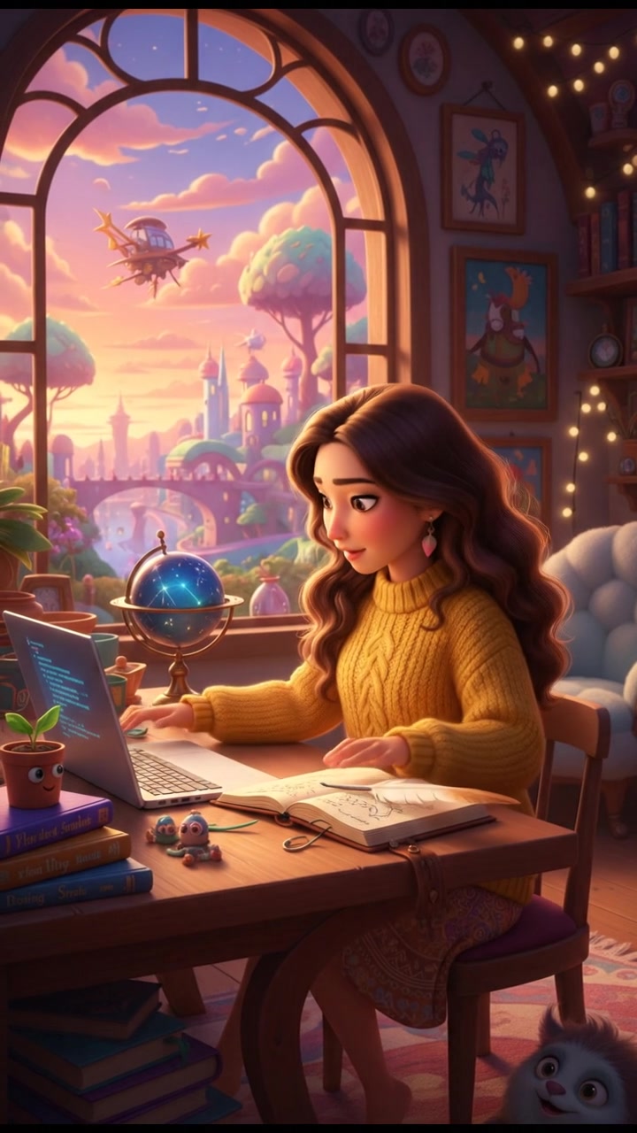 Ada's Study Journey: Balancing Goals and Friends (copy)