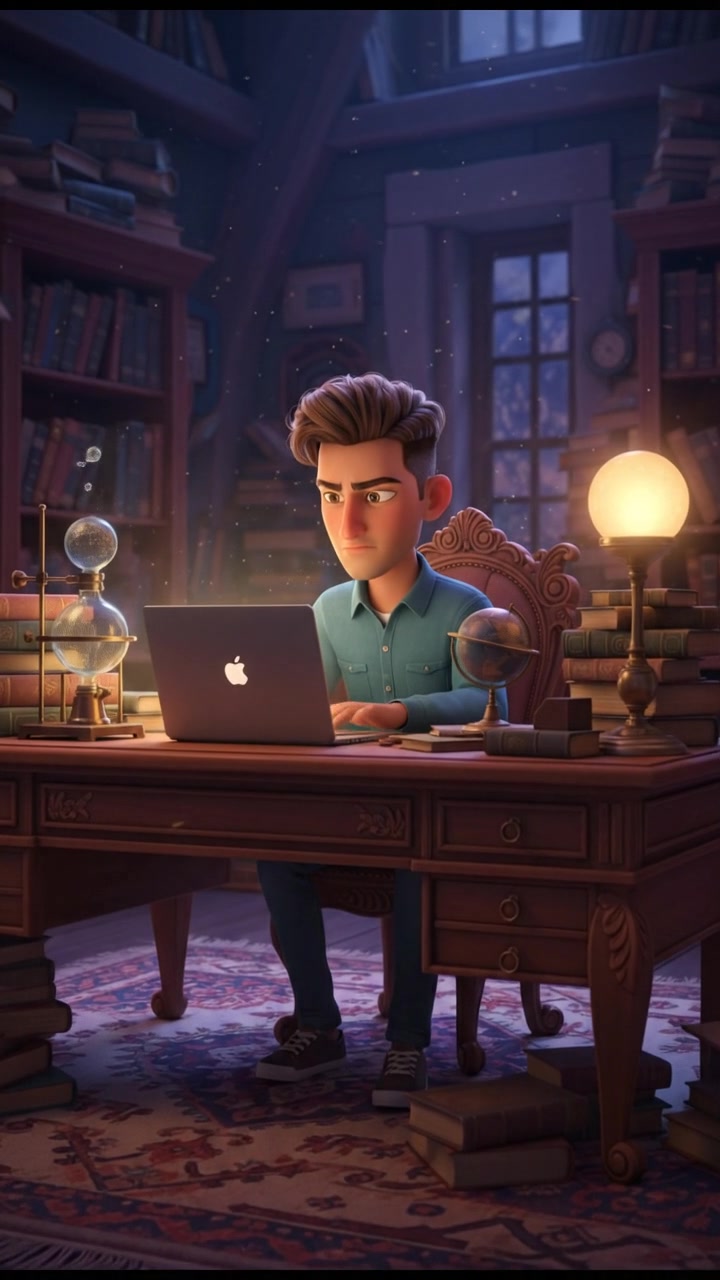 بچہ کتاب پڑھتا ہے