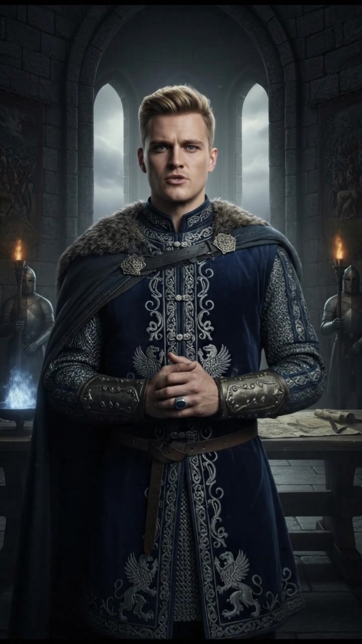 Ryan, standing formally, speaks with his hands clasped in front of him, in the same dimly lit room.