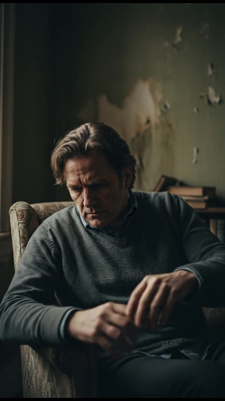 The Mark nods in response, sitting comfortably in a chair, with a thoughtful expression.