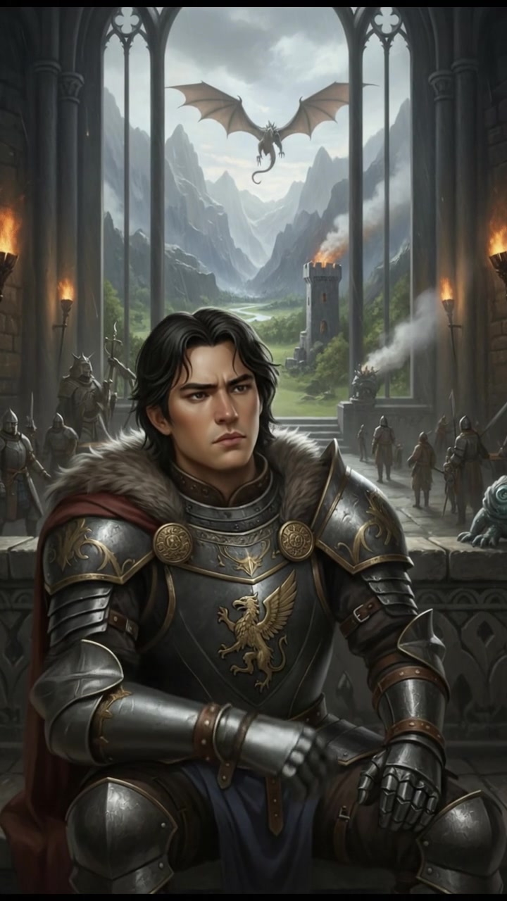 Ken with a frown, resting his chin in his hand, contemplating what he just heard.