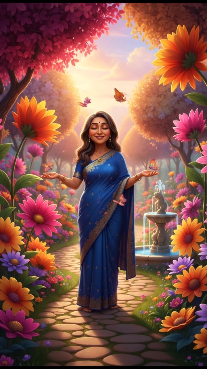 आलसी तितली की कहानी