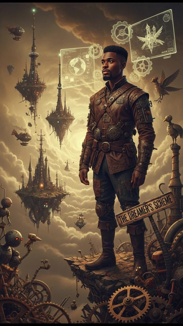 A thoughtful Isaiah gazing into the distance, with hints of ambition reflected in his expression.