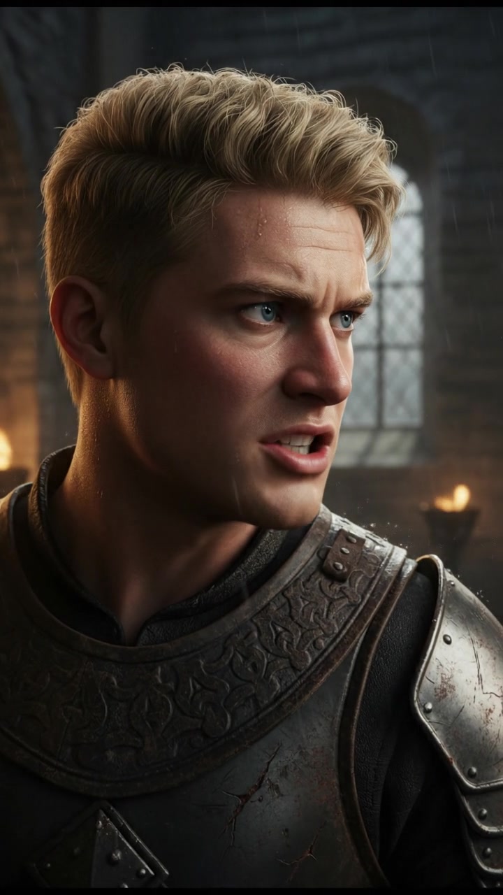 Close-up of Ryan's face, filled with urgency and determination as he speaks desperately.