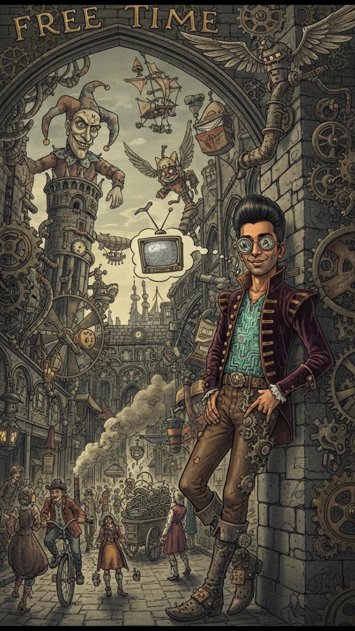 The Arjun leans against a wall, looking relaxed and carefree in his surroundings.