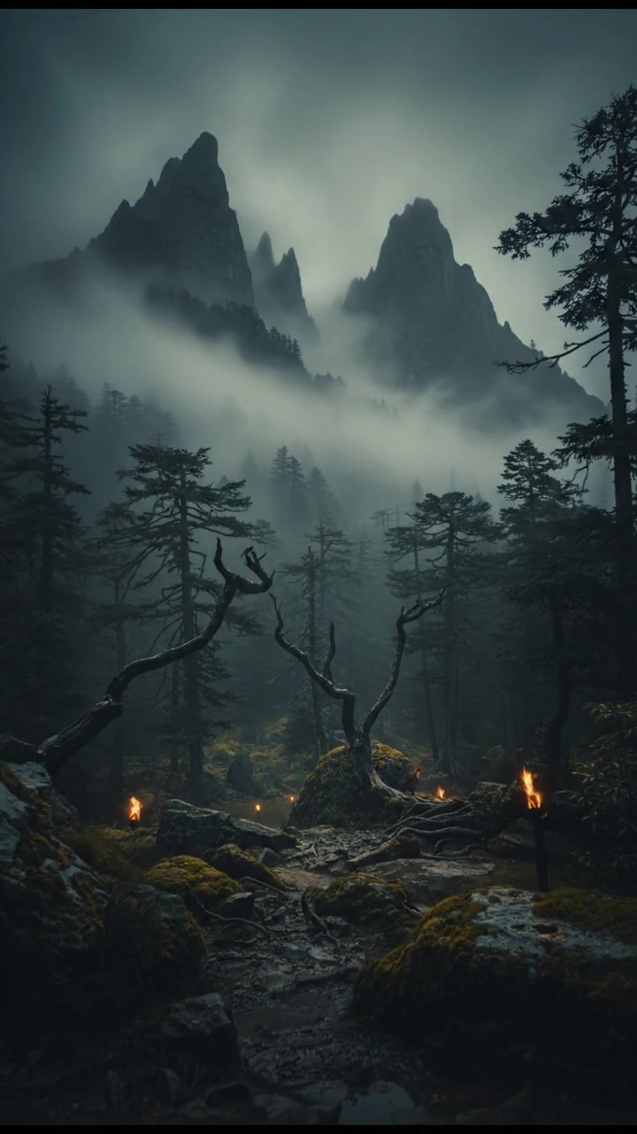 Himalayan Spring: Nature's Cascade