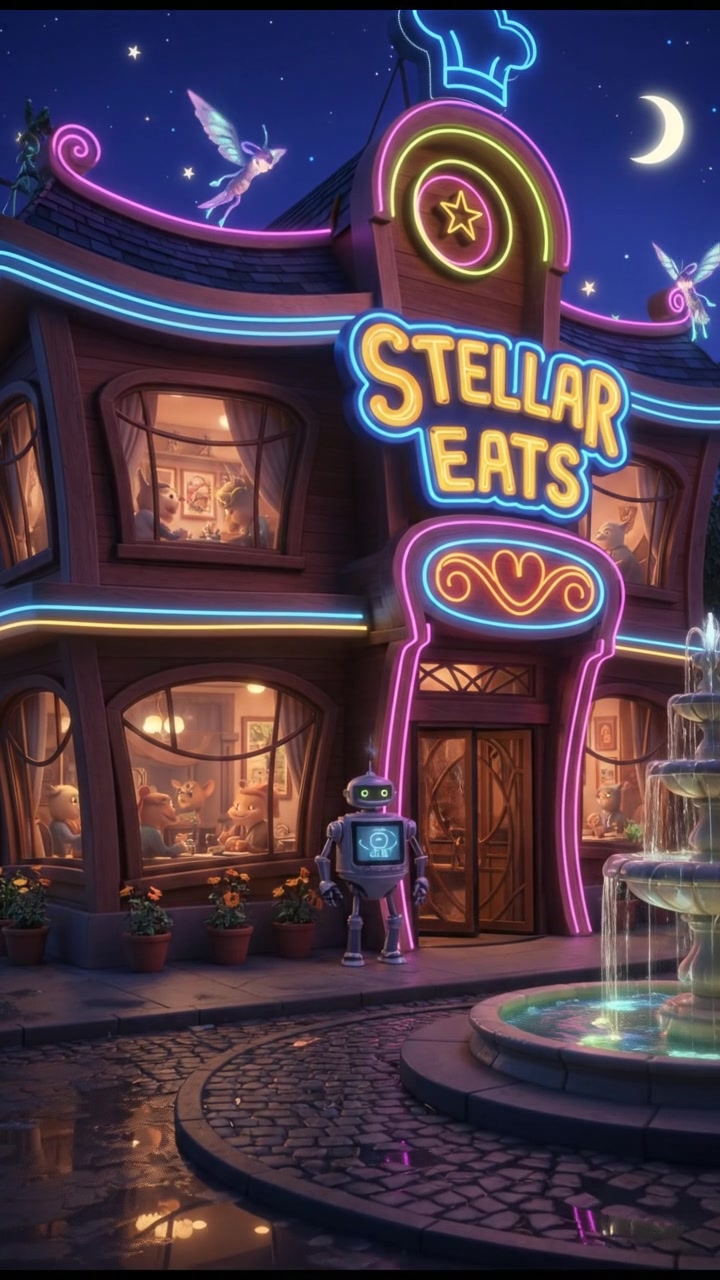 3D Animation: Club Vibes with Lofi Beats