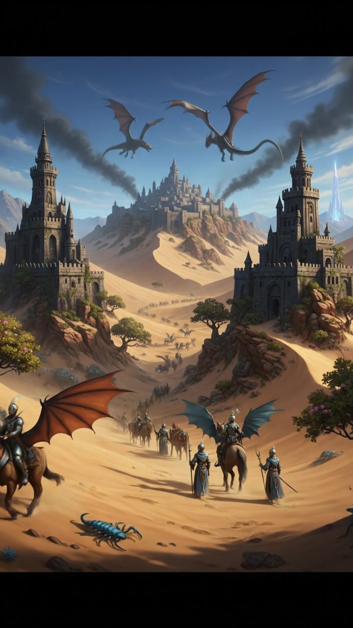 रेगिस्तान में बर्फ का जादू