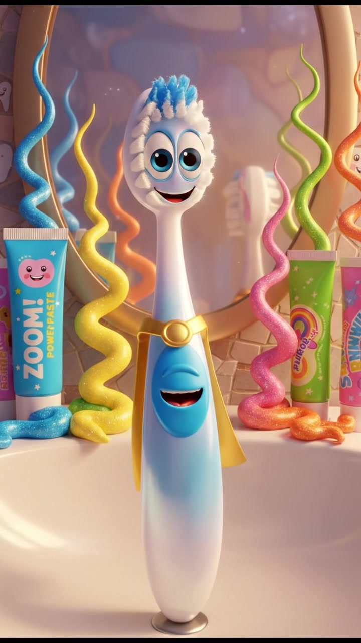 ब्रश का दैनिक संघर्ष