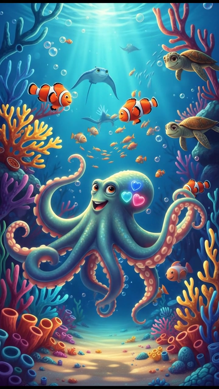 هل تعلم أن الأخطبوط يمتلك ثلاثة قلوب؟