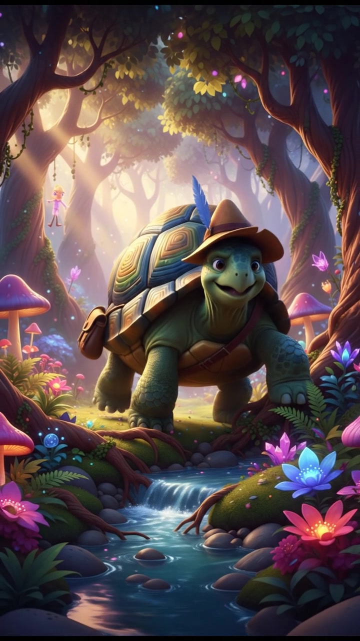 Toma the Tortoise's Steady Shelter