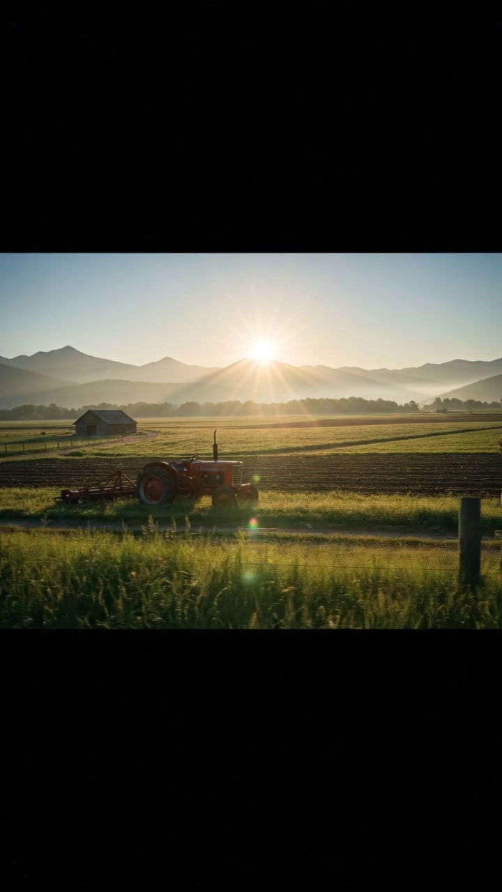 Harvesting Harmony: A Day in Rural India