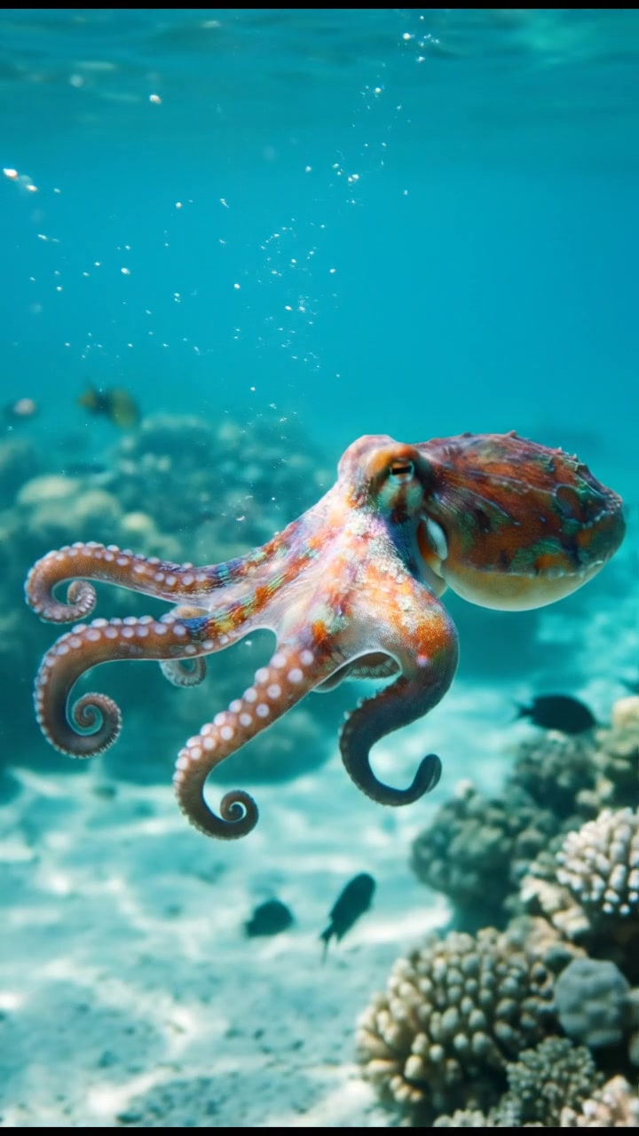 Octopuses: The 3-Hearted Marvels of the Sea!