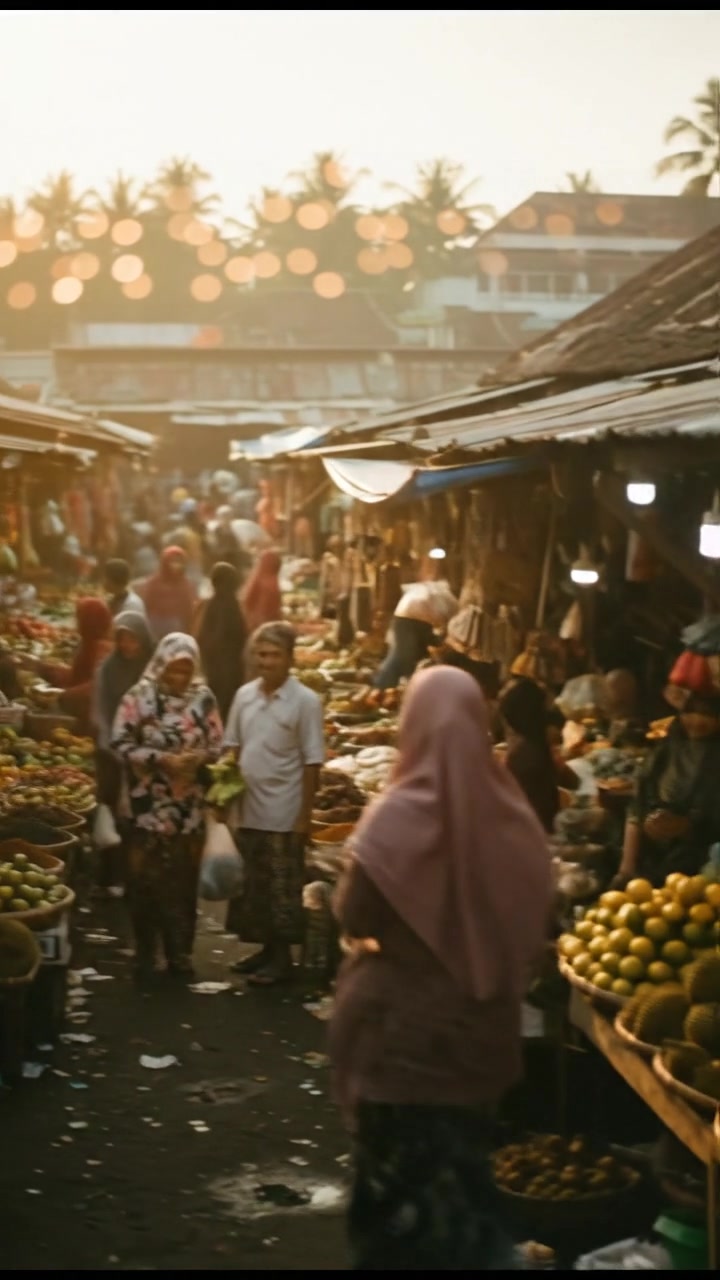 Negosiasi Sayuran di Pasar Tradisional Cilacap