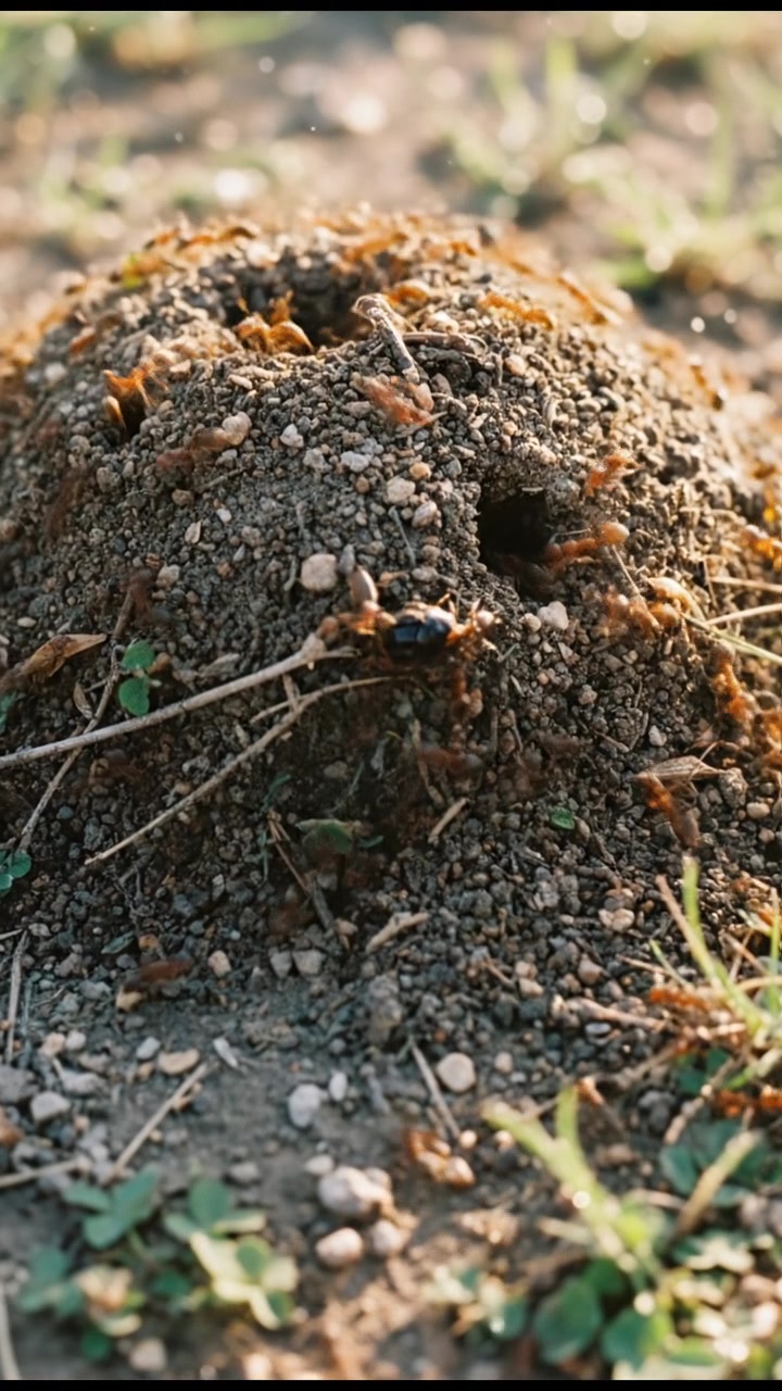 Kehangatan Pagi: Rutinitas Keluarga dan Keheningan Semut