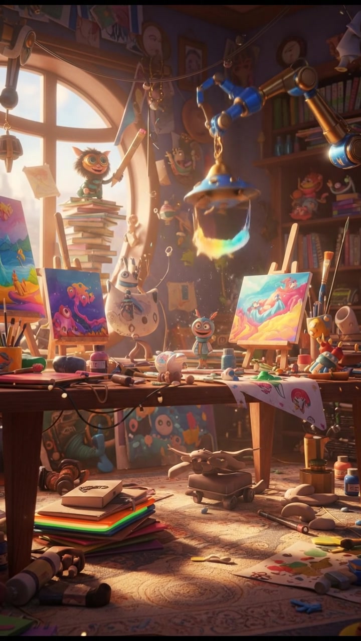 Whimsical Character Designs: From Cartoons to Anime