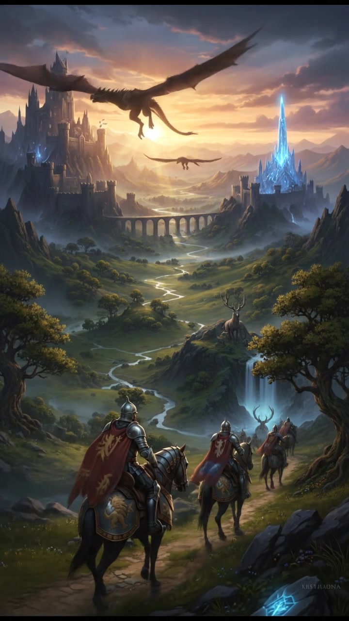 Morning Bliss: A Whimsical Sunrise