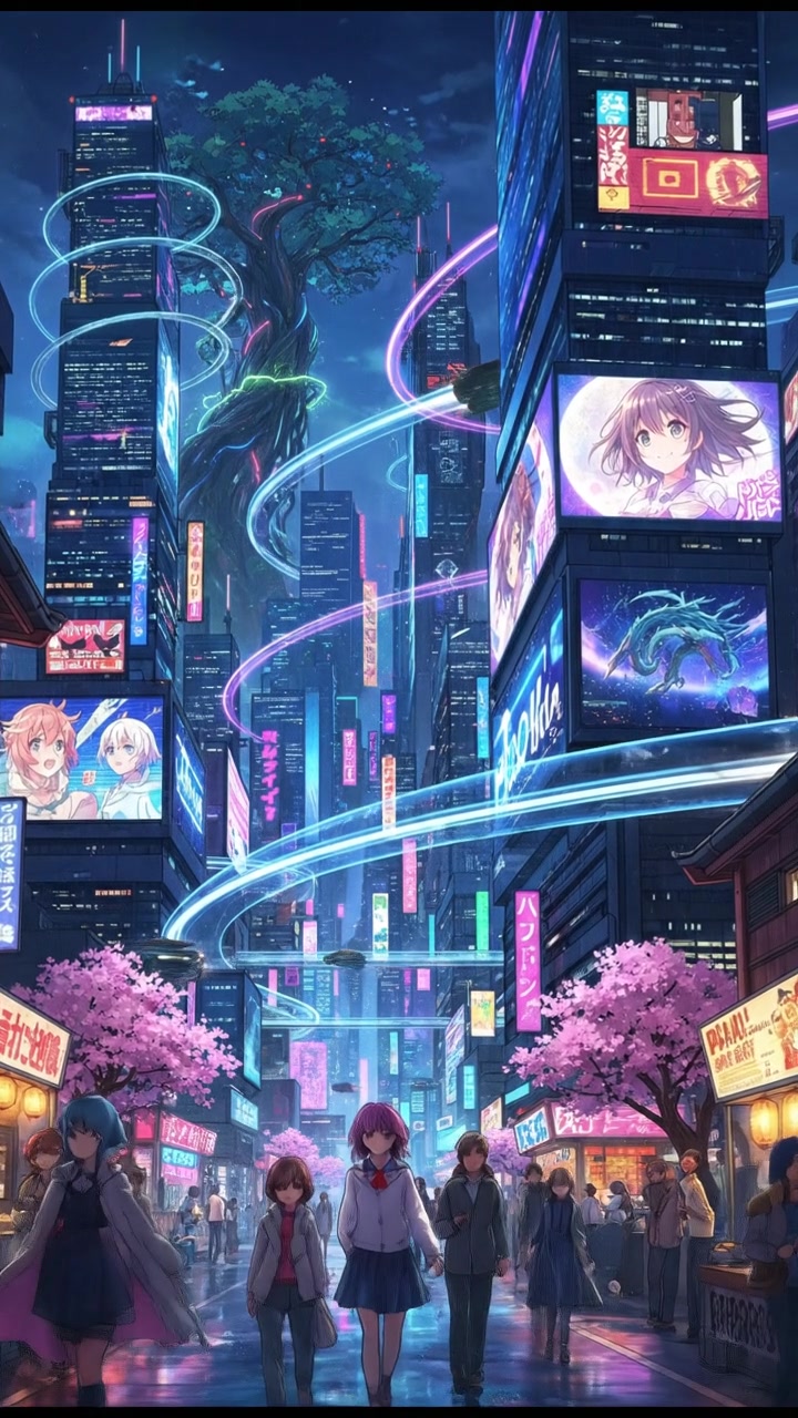 Neon Cyberpunk Dreams