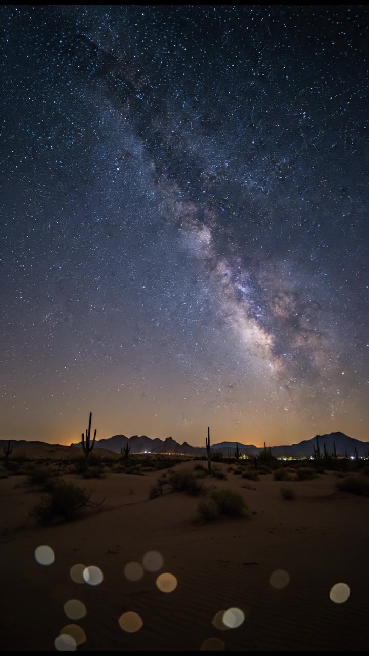 Stargazing in the Desert: A Cosmic Journey