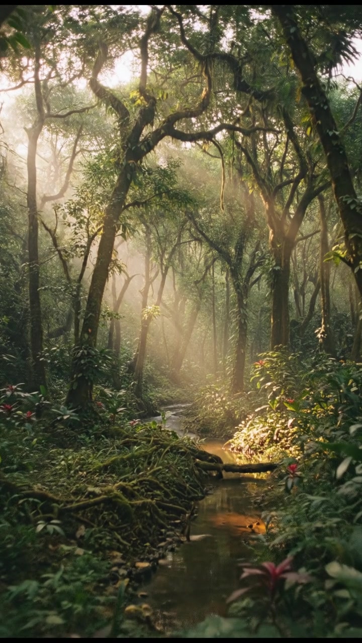 A Tiger's Serenade in the Jungle