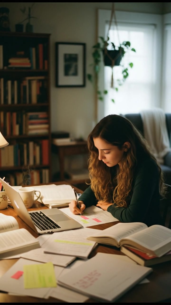 Hey Guys, I'm Emily - My Study Vlog!