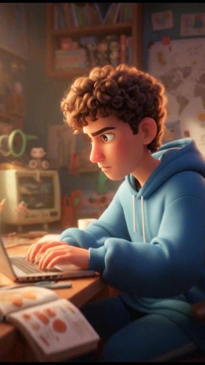 Birthday Surprise for a Boy in the Ground