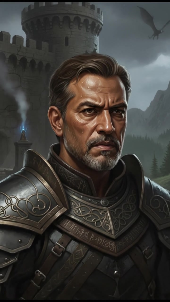 A close-up of Raj's face, showing determination to find a way forward.