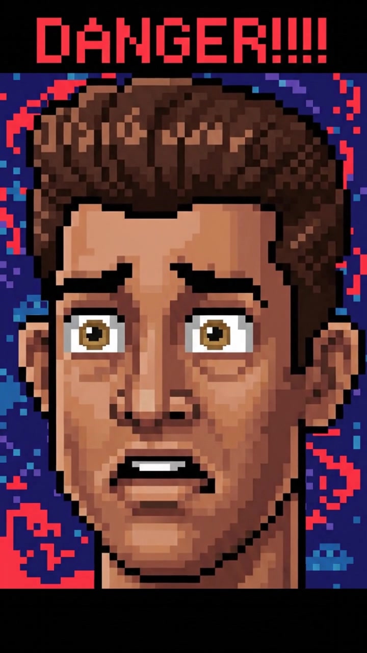 A close-up of Arjun's face, fear and bewilderment evident as he senses something ominous.