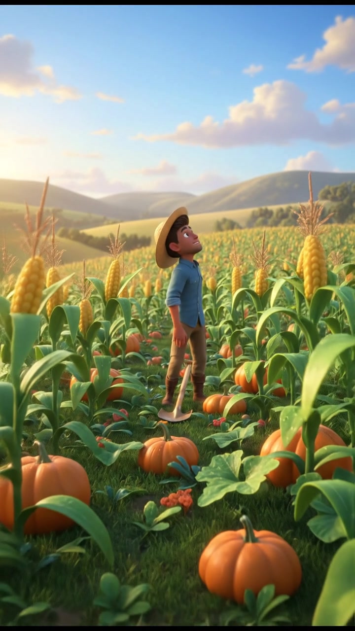 کسان اور کبوتر کی کہانی